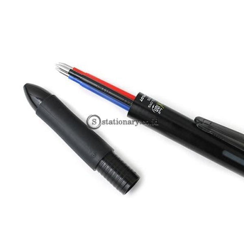 Pilot Frixion Ball 3 Color Gel Ink Multi Pen 0.5 Mm Clicker Blrt-Fr7 0.7 Black Office Stationery