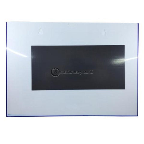 Pixel Card Case Magnetik With Frame A4 Biru Office Stationery Promosi