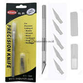 Pixel Precision Knife Pen Cutter High Grade Metal Non Slip #3269 Office Stationery