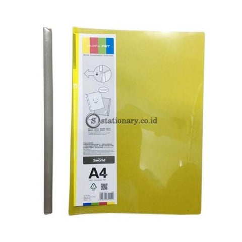 Pixel Presentation File With Rail Pet A4 Office Stationery Promosi