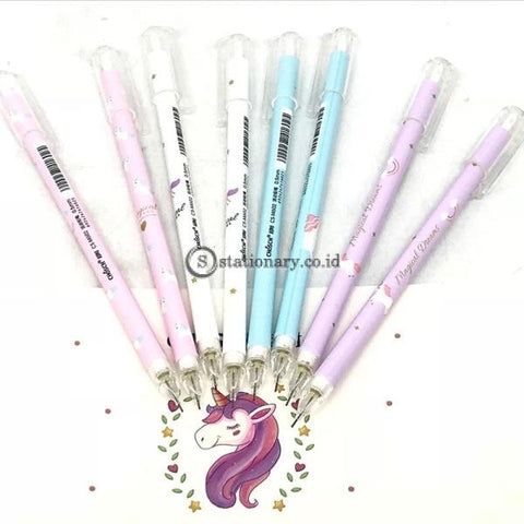 (Preorder) 0.5/0.7Mm Unicorn Mechanical Pencil Kawaii Simple Automatic For Girls Boys Writing Gift