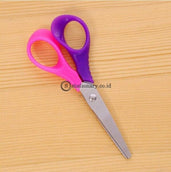 (Preorder) 1 Pc Children Cartoon Round Head Safety Scissors With Plastic Diy Manual Paper-Cut