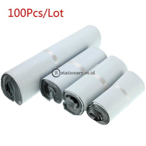(Preorder) 100Pcs/lot Plastic Envelope Self-Seal Adhesive Courier Storage Bags White Black Gray Poly