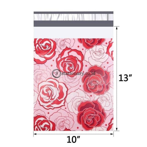 (Preorder) 10Pcs 25.5X33Cm 10X13 Inch Pattern Printed Poly Mailers Self Seal Plastic Envelope Bags