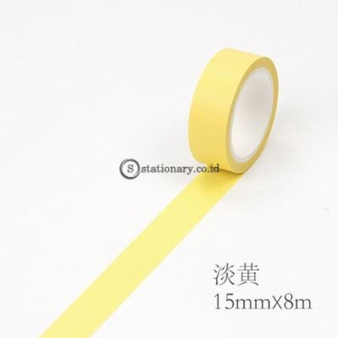 (Preorder) 12 Color Soft Paper Washi Tape 15Mm*8M Pure Masking Tapes Decorative Stickers Diy
