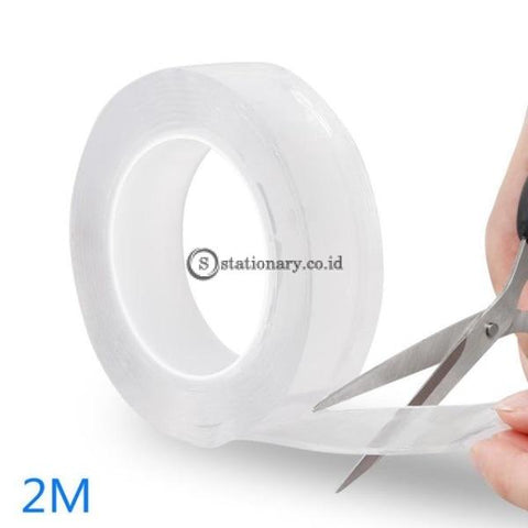 (Preorder) 1/2/3/5M Reusable Double-Sided Adhesive Nano Transparent Tape Removable Sticker Washable