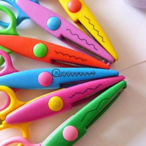 (Preorder) 1Pc Child Laciness Scissors Metal And Plastic Diy Scrapbooking Photo Colors Paper Lace