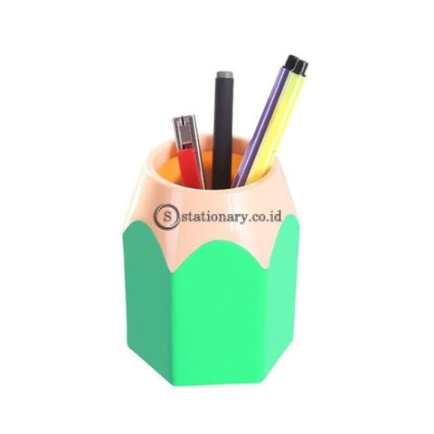 (Preorder) 1Pc New Mini Pencil Pot Holder Pen Storage Vase Stationery Gift Cup Makeup Brush