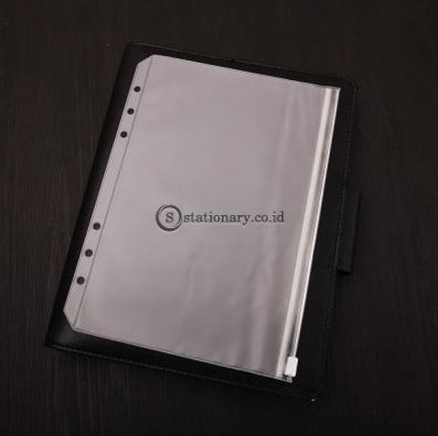 (Preorder) 1Pc Transparent Color Plastic Clip File Foldera4/a5/a6/a7 Notebook Loose Leaf Ring Binder