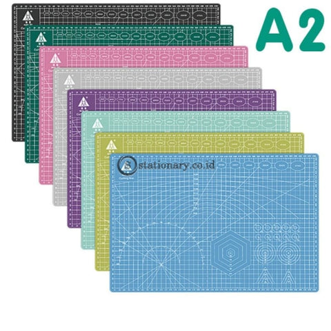 (Preorder) 1Pcs 60 * 45Cm A2 Cutting Board Grid Line Self-Healing Craft Card Multi-Color