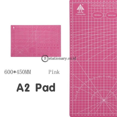 (Preorder) 1Pcs 60 * 45Cm A2 Cutting Board Grid Line Self-Healing Craft Card Multi-Color
