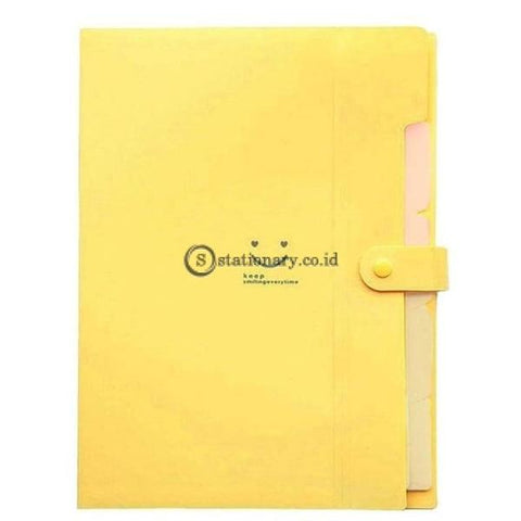 (Preorder) 1Pcs A4 File Document Bag Pouch Bill Folder Holder Organizer Fastener Office Supplies