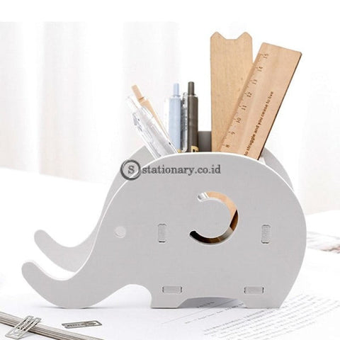 (Preorder) 1Pcs Modern Minimalist Desktop Storage Box Pencil Case Elephant Whale Style Pen Holder