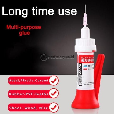 (Preorder) 20Ml Liquid Super Fast Dry Glue Touch Cyanoacrylate Multipurpose Adhesive 502 Metal