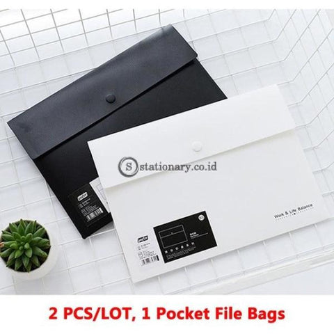 (Preorder) A4 Folder Binder Office Organizers 5/12 Pockets Pp Document Organizer File A4 Fashinable