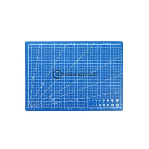 (Preorder) A4 Pvc Double-Sided Grid Lines Cutting Board Mat Self-Healing Pad Diy As Shown 2