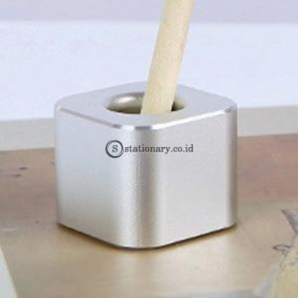 (Preorder) Aluminum Square Pen Holder Creative Student Business Exquisite Simple Stationery Metal