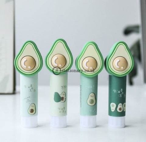 (Preorder) Avocado Style Solid Glue Stick Strong Adhesives For Student Stationery High Viscosity