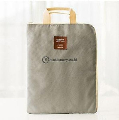 (Preorder) Coloffice 1Pc A4 File Products Zipper Oxford Canvas Bag Student Paper Exam Laptop