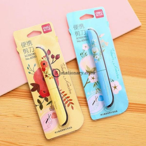 (Preorder) Crafting Flower Portable Scissors Paper-Cutting Safety Folding For Kids School Stationery