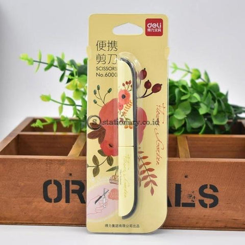 (Preorder) Crafting Flower Portable Scissors Paper-Cutting Safety Folding For Kids School Stationery