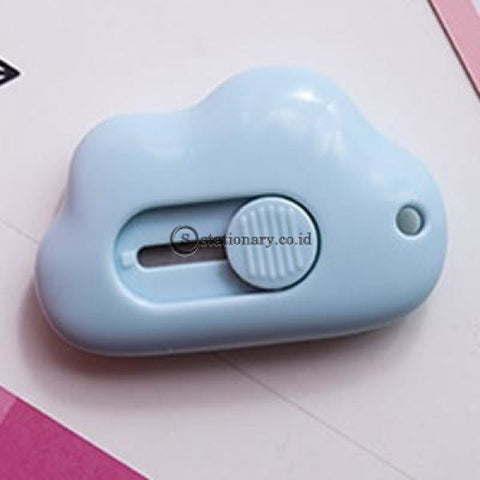(Preorder) Cute Cloud Color Mini Portable Utility Knife Paper Cutter Cutting Razor Blade Office