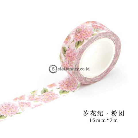 (Preorder) Cute Kawaii Plants Flowers Japanese Masking Washi Tape Decorative Adhesive Decora Diy