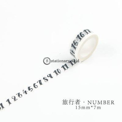 (Preorder) Cute Tags Paper Washi Tape Decorative Adhesive Diy Scrapbooking Sticker Label Masking