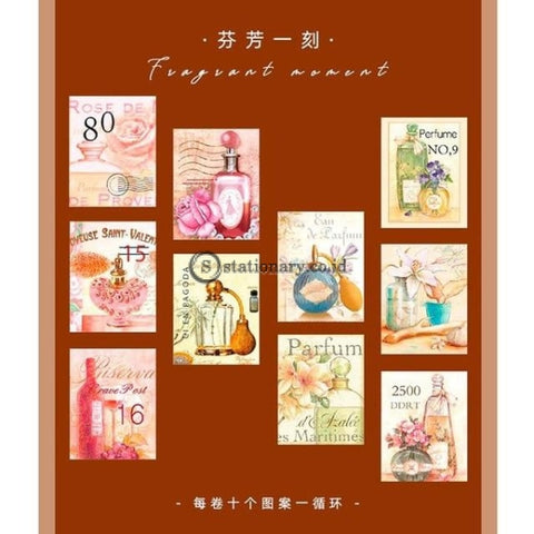 (Preorder) Fantastic Forest Series Vintage Stamp Washi Tape Diy Diary Label Decorative Scrapbook