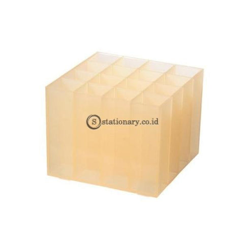 (Preorder) Jianwu Creative Transparent Plastic Pen Container Desktop Classification Storage Box