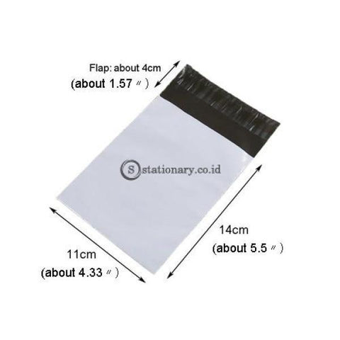 (Preorder) Light Gray Courier Bag 10Pcs Self-Seal Mailbag Plastic Poly Mailing Envelope Waterproof
