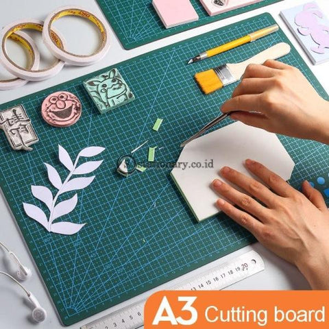 (Preorder) Multifunction A3 Self Healing Pu Leather Cutting Mat Board Diy Sculpture Tool Hand