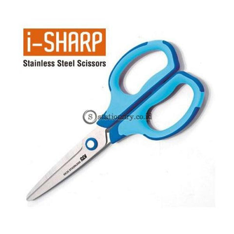 Sdi Gunting Non Slip Grip Scissors I-Sharp 7 Inch (Stainless Steel) #0926C Office Stationery