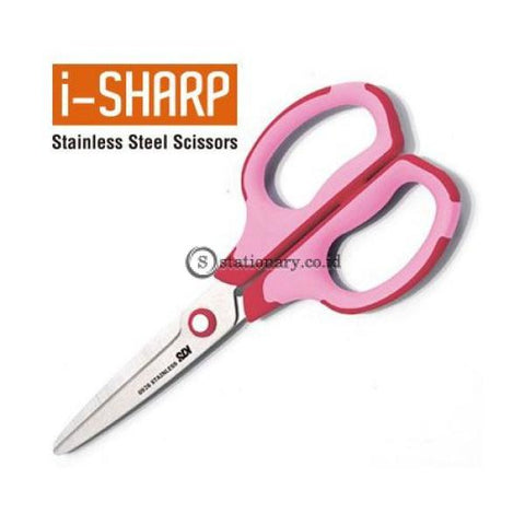 Sdi Gunting Non Slip Grip Scissors I-Sharp 7 Inch (Stainless Steel) #0926C Office Stationery