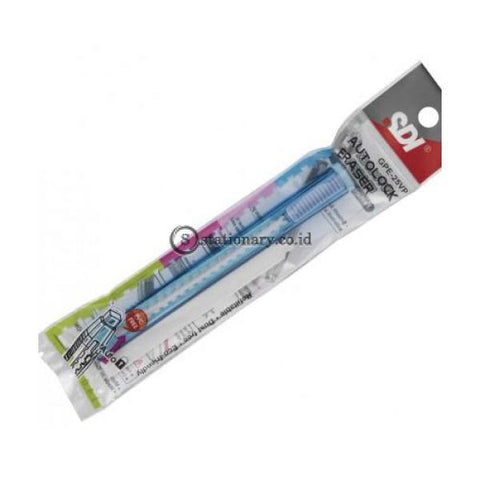 Sdi Penghapus Pensil Autolock Eraser + Refill (Dust Free) Gpe-25Vp Office Stationery