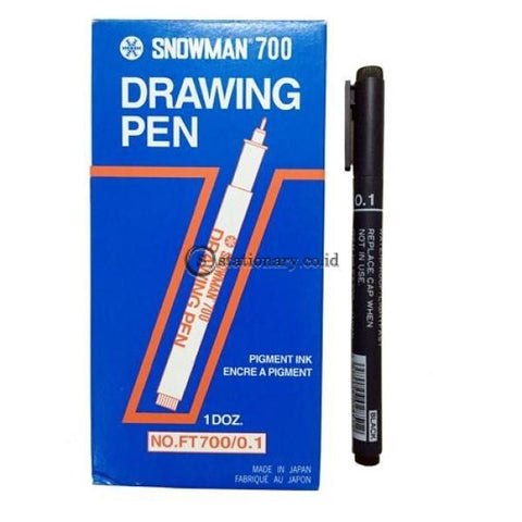 Snowman Spidol Drawing Pen Ft700 Office Stationery