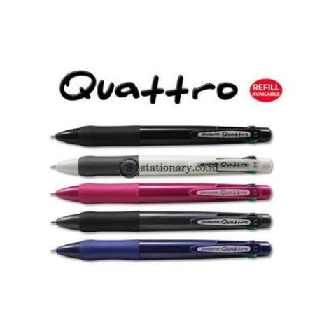 Standard Quattro Retracable Pen 4 Colors 0.5Mm Office Stationery