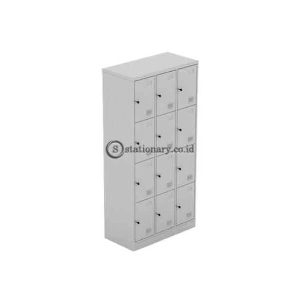 Steel Locker Modera 12 Doors Ml 8812 Grey Office Furniture