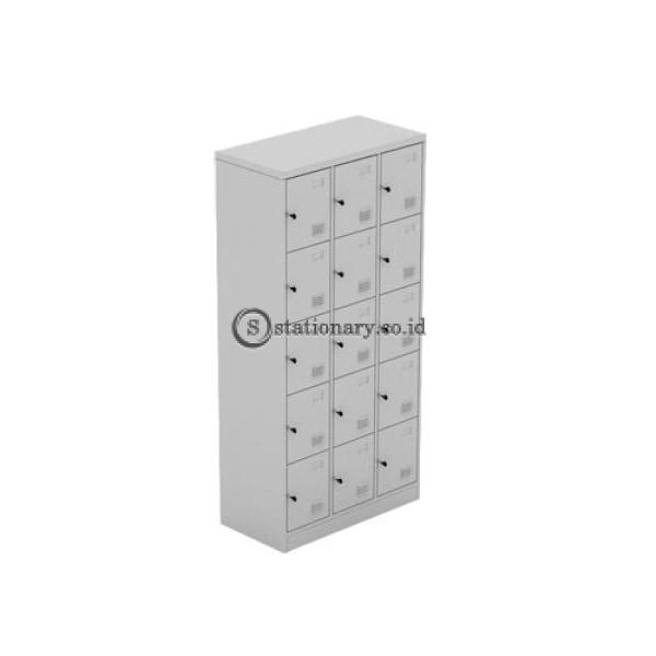 Steel Locker Modera 15 Doors Ml 8815 Grey Office Furniture Promosi