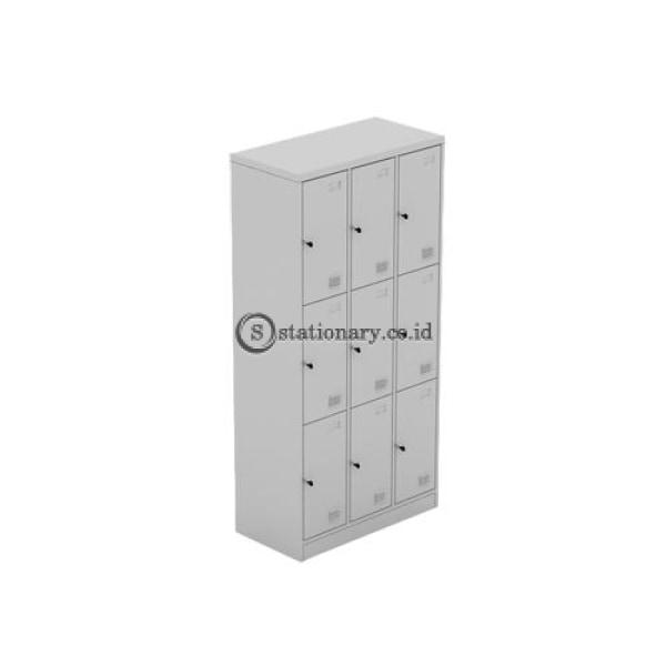 Steel Locker Modera 9 Doors Ml 889 Grey Office Furniture Promosi