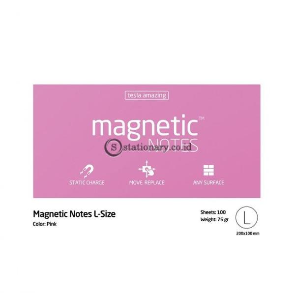 Tesla Amazing Magnetic Notes L (200x100mm) Pink