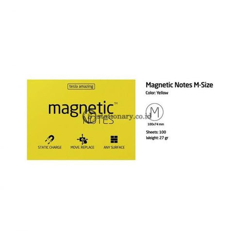 Tesla Amazing Magnetic Notes Medium (100x70mm) Spring