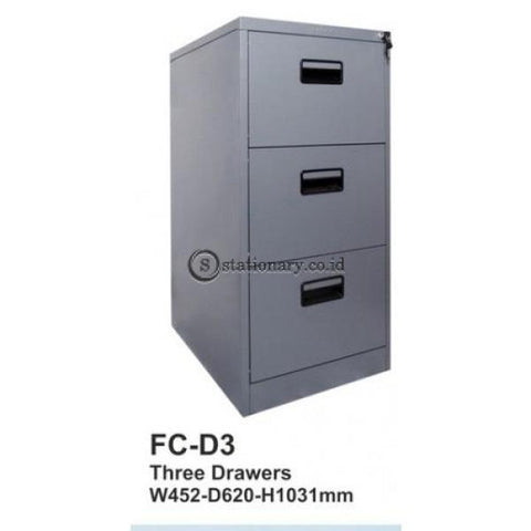 Tiger Filling Cabinet 3 Laci Fc-D3 Office Furniture