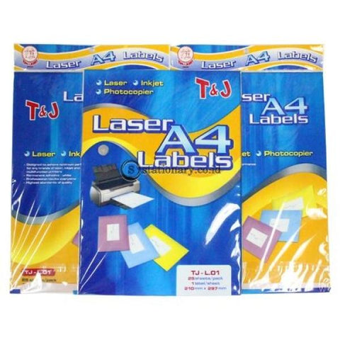 Tom & Jerry Laser Label Stiker A4 (210 x 297mm) TJ-L01