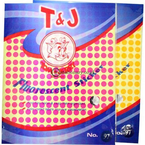 Tom & Jerry Self Adhesive Label Stiker Title Warna No 97 Office Stationery