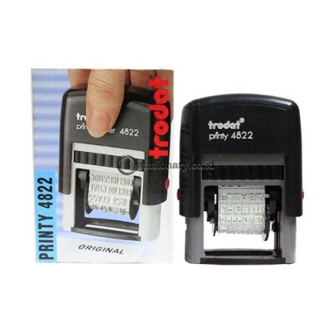 Trodat Stempel Text Printy Dater 4822 Office Stationery