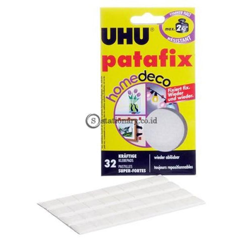 Uhu Patafix Homedeco Tack It Removable Adhesive 32 Glue Pads Office Stationery