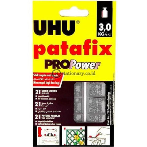 Uhu Patafix Propower Tack It Removable Adhesive 21 Glue Pads Office Stationery