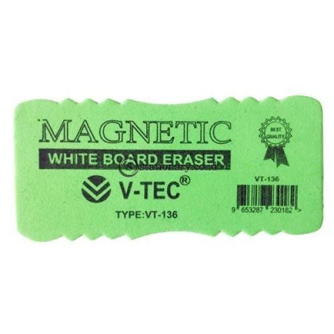 V-Tec Magnetic Whiteboard Eraser Vt-136 Office Stationery Promosi