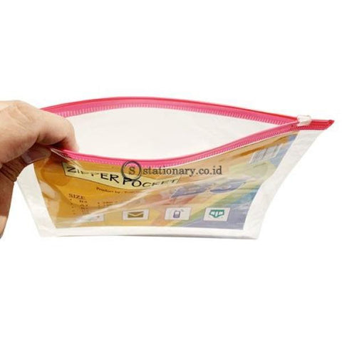 Yushinca Zipper Pocket Dl (130 X 250Mm) Kwitansi Zb-401 Office Stationery